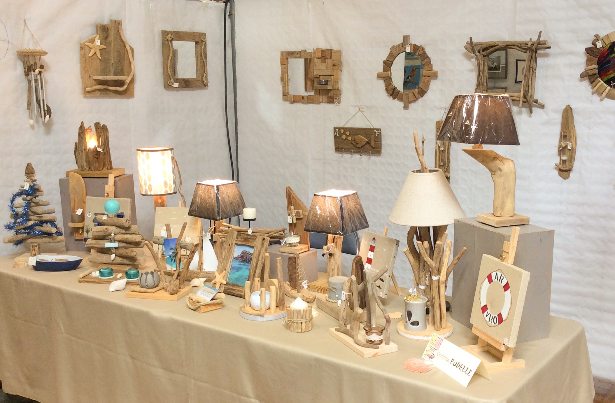 Salon Lez&rsquo;arts créatifs – Brusvily octobre 2017