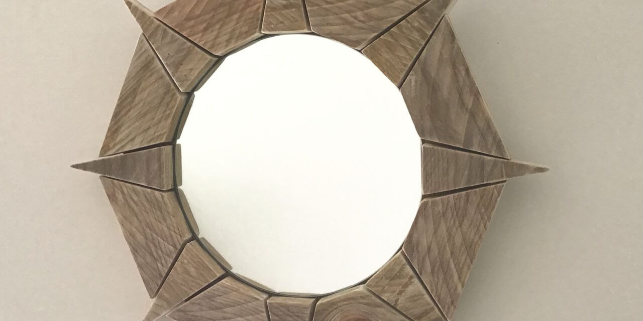 TUTO – Comment fabriquer un miroir étoile en bois flotté